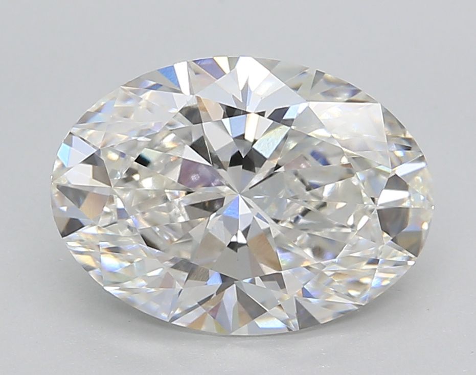 3.02 Ct. F Color VVS2 Clarity Oval Shape Lab Grown Diamond