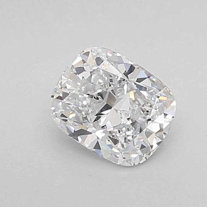0.95 Ct. F Color VVS2 Clarity Cushion Shape Lab Grown Diamond
