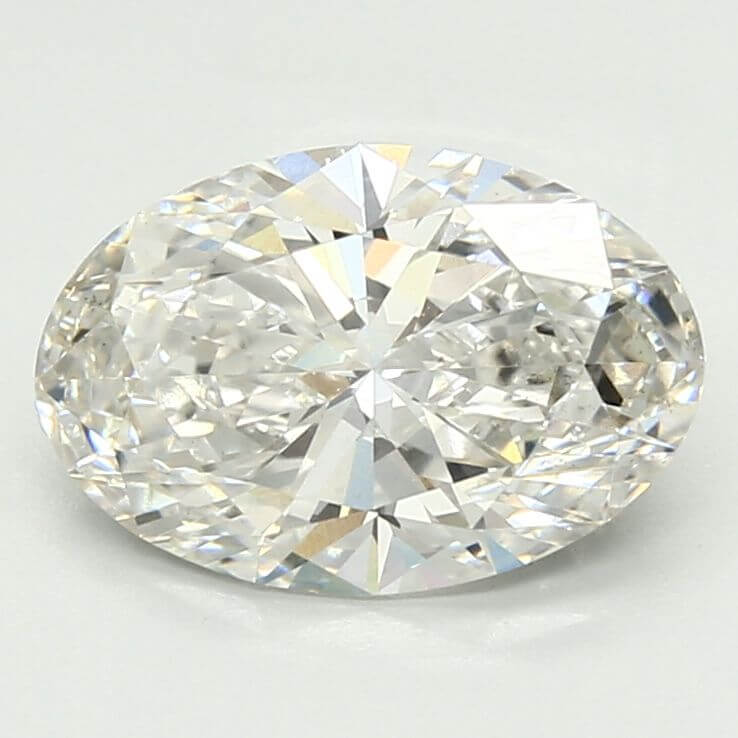 2.38 Ct. G Color VS2 Clarity Oval Shape Lab Grown Diamond