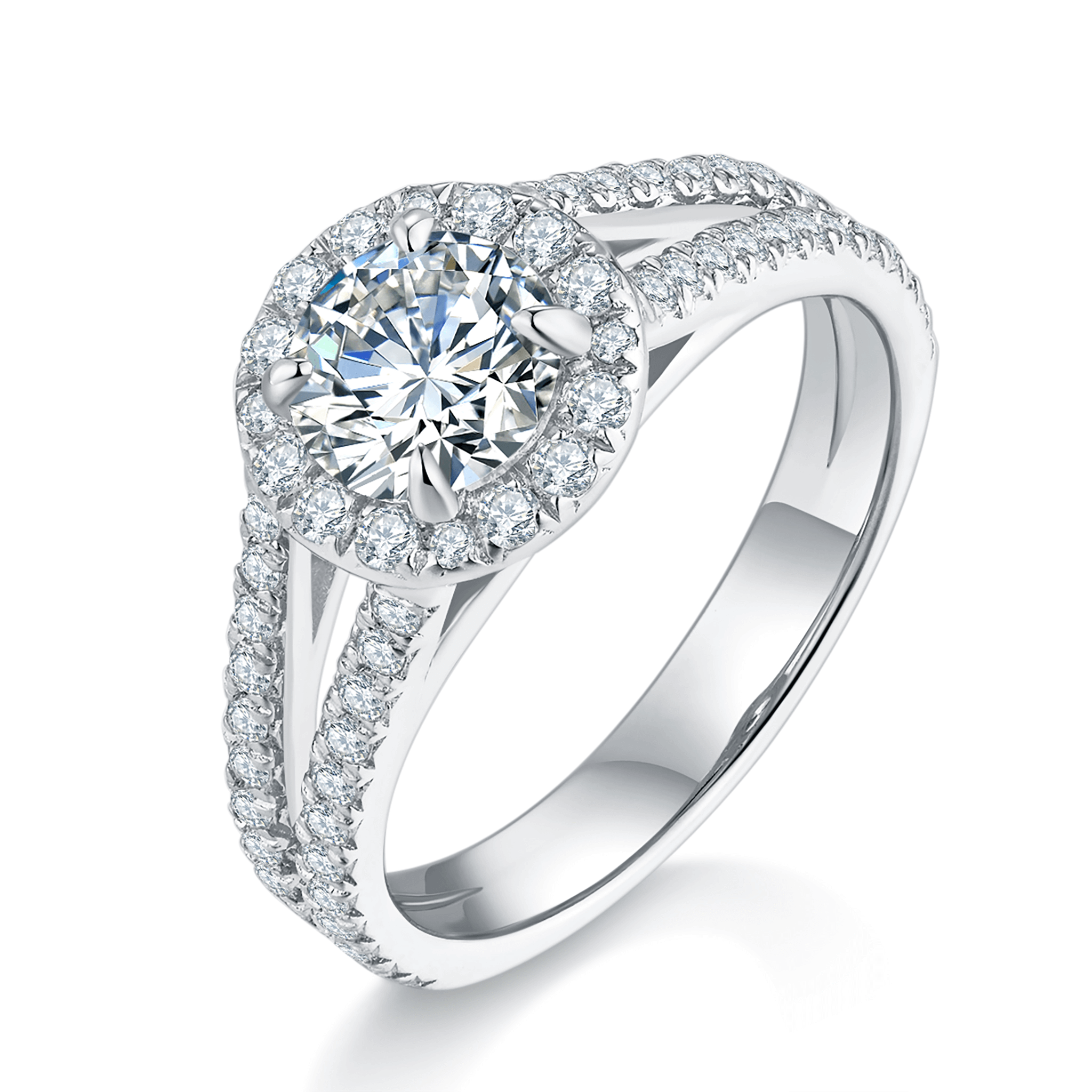 #1 Finest White Gold Diamond Ring – Shine with Elegance! – Precious Lab