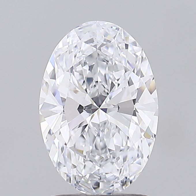 1.5 Ct. D Color IF Clarity Oval Shape Lab Grown Diamond