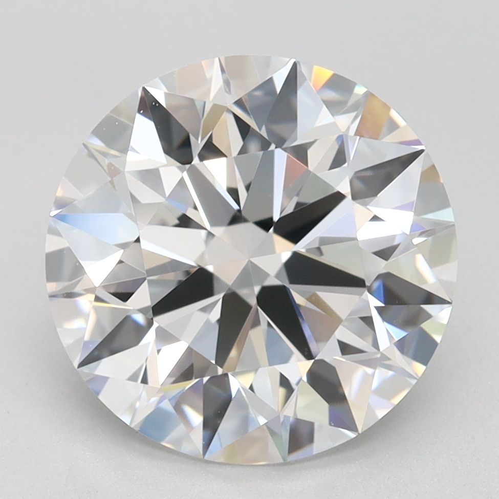 3.1 Ct. D Color IF Clarity Round Shape Lab Grown Diamond