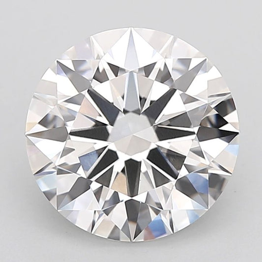 5.01 Ct. F Color VVS2 Clarity Round Shape Lab Grown Diamond