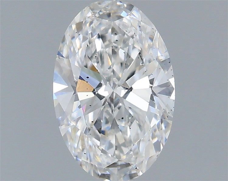 0.55 Ct. E Color SI1 Clarity Oval Shape Lab Grown Diamond