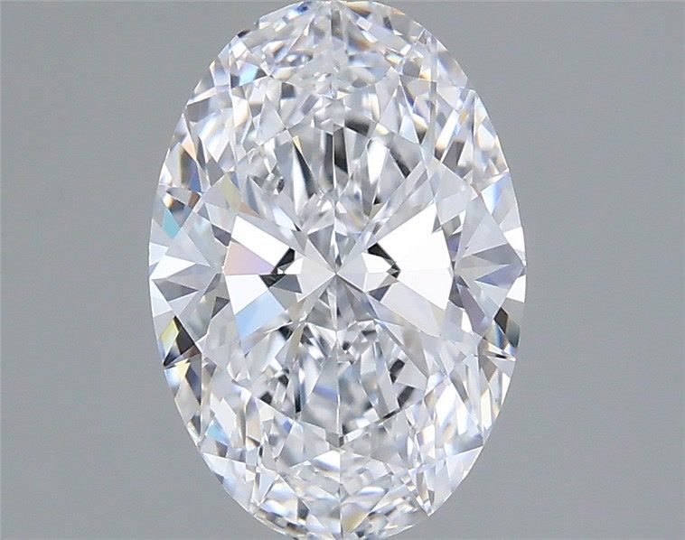 1.5 Ct. D Color IF Clarity Oval Shape Lab Grown Diamond