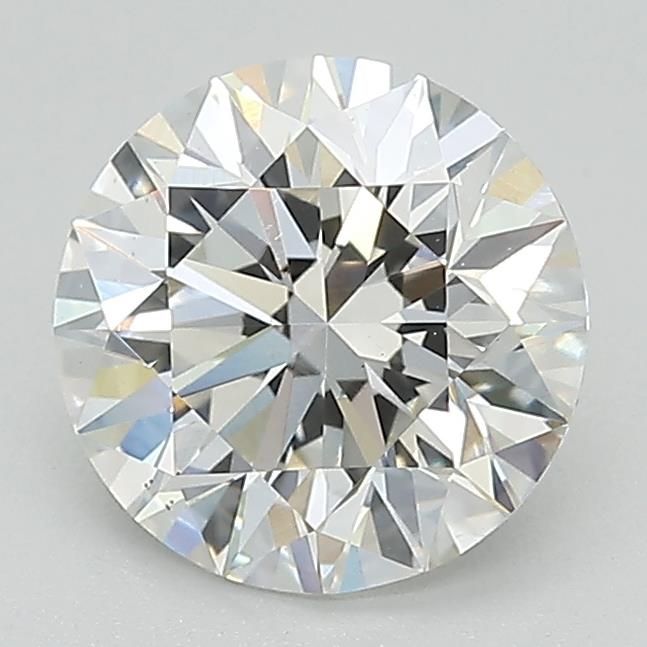 1.71 Ct. H Color VS2 Clarity Round Shape Lab Grown Diamond