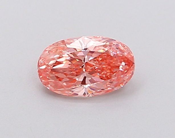 0.32 Ct. Green Color VS1 Clarity Oval Shape Lab Grown Fancy Diamond