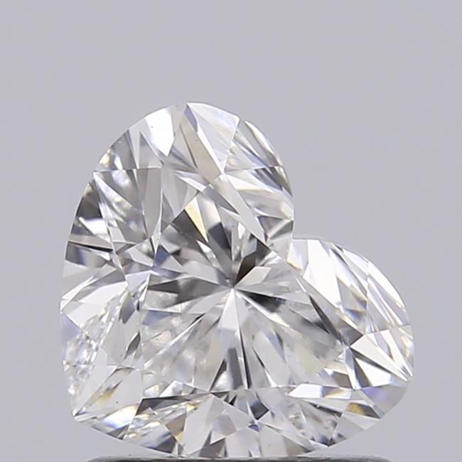 1.0 Ct. D Color VVS2 Clarity Heart Shape Lab Grown Diamond