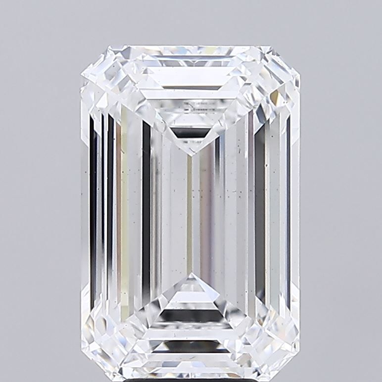 8.08 Ct. E Color VS2 Clarity Emerald Shape Lab Grown Diamond