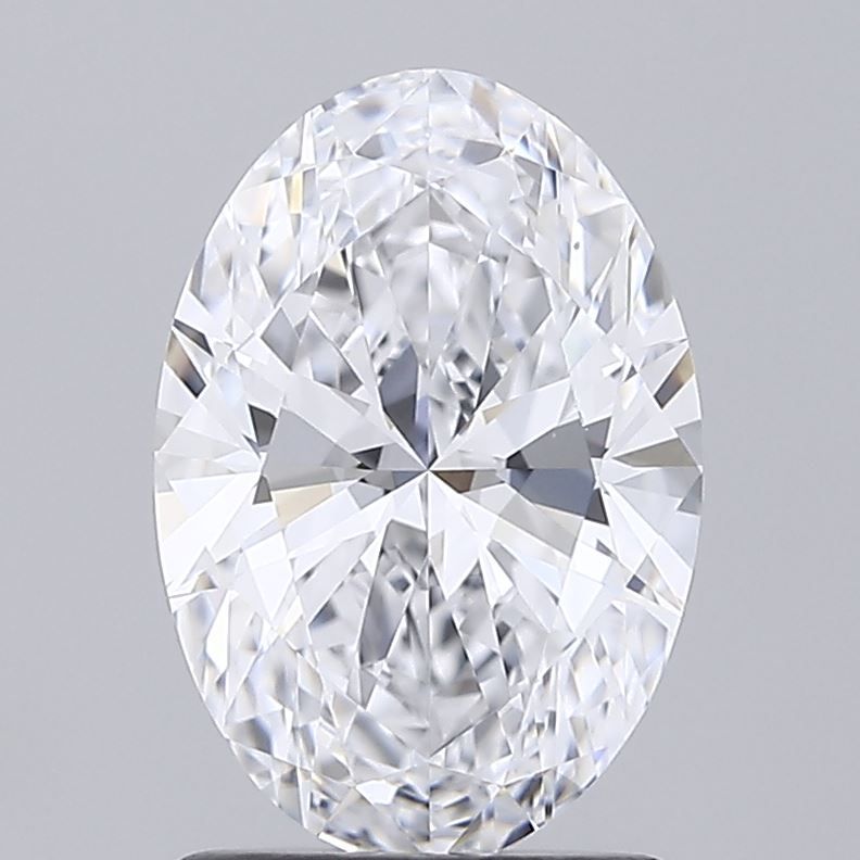 1.5 Ct. D Color IF Clarity Oval Shape Lab Grown Diamond