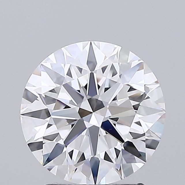 2.02 Ct. D Color IF Clarity Round Shape Lab Grown Diamond