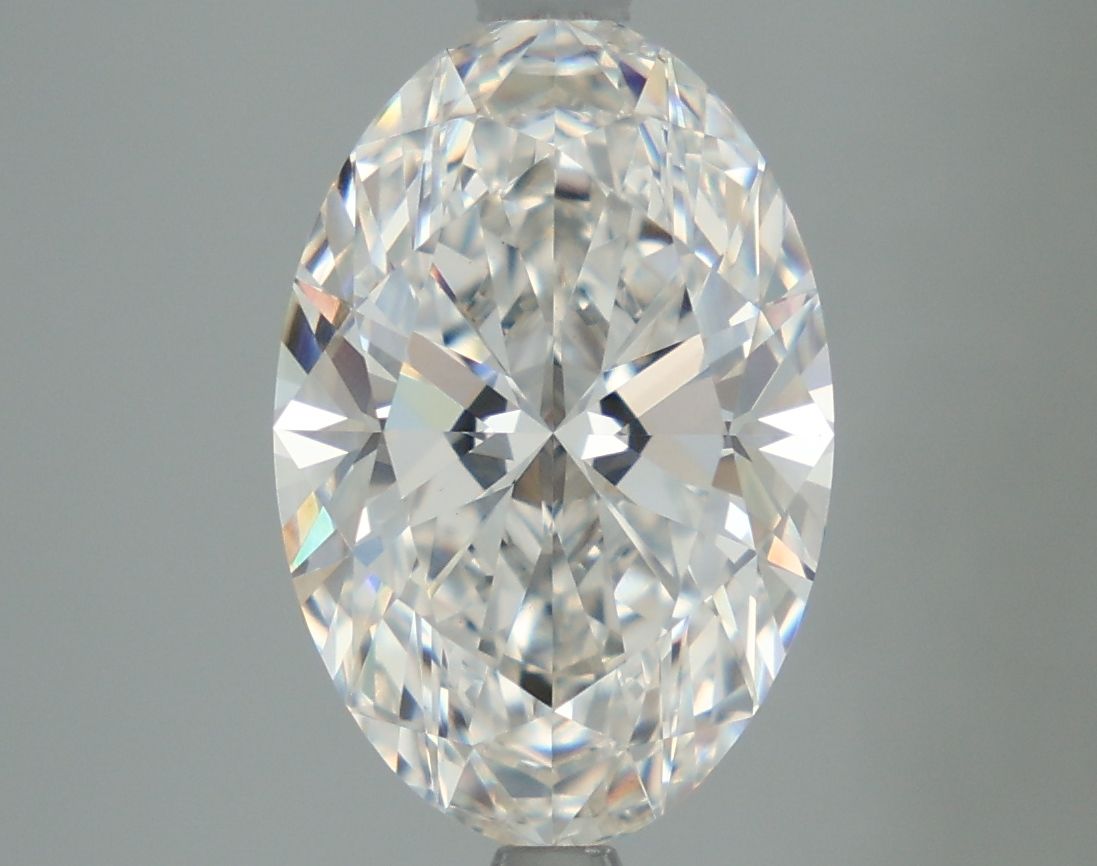4.02 Ct. F Color VVS2 Clarity Oval Shape Lab Grown Diamond