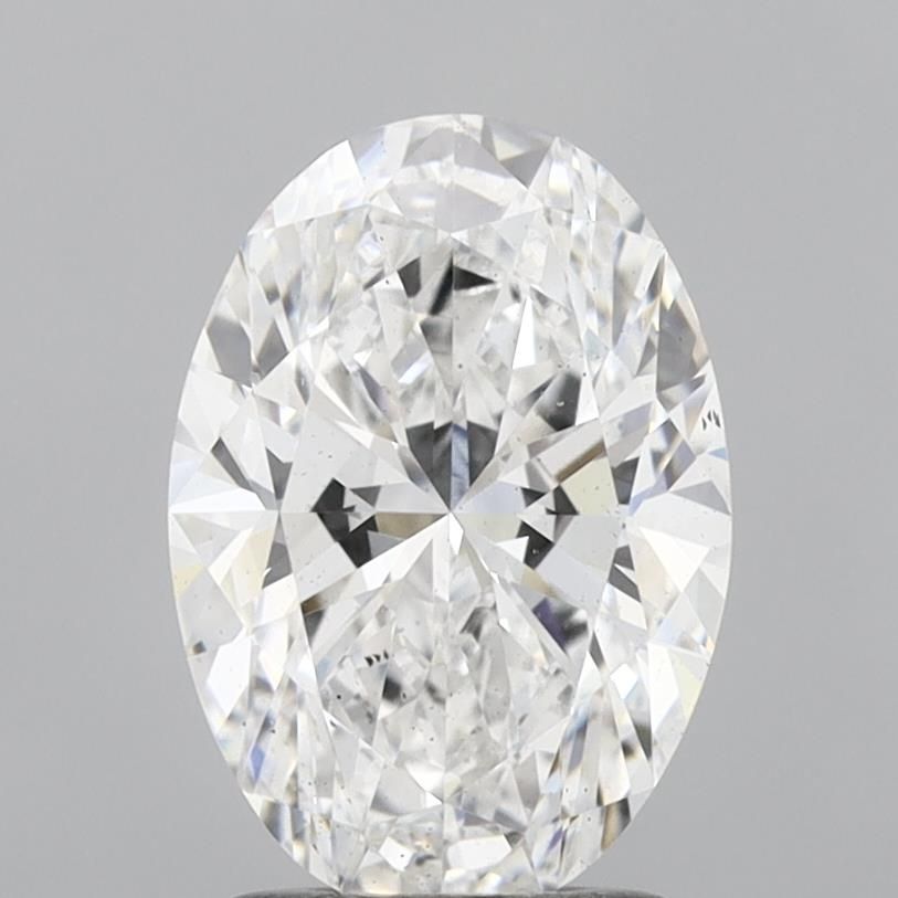 2.02 Ct. E Color SI1 Clarity Oval Shape Lab Grown Diamond