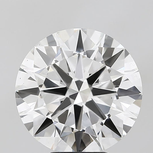 5.81 Ct. F Color VS2 Clarity Round Shape Lab Grown Diamond