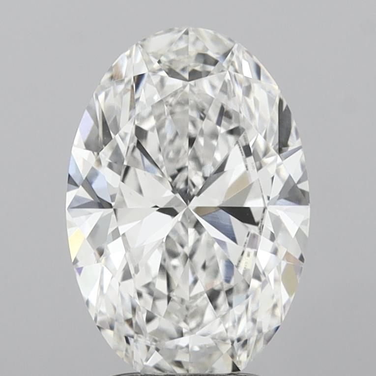 3.09 Ct. F Color VVS2 Clarity Oval Shape Lab Grown Diamond