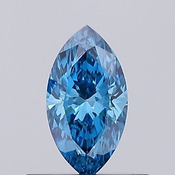 0.31 Ct. Blue Color VS1 Clarity Marquise Shape