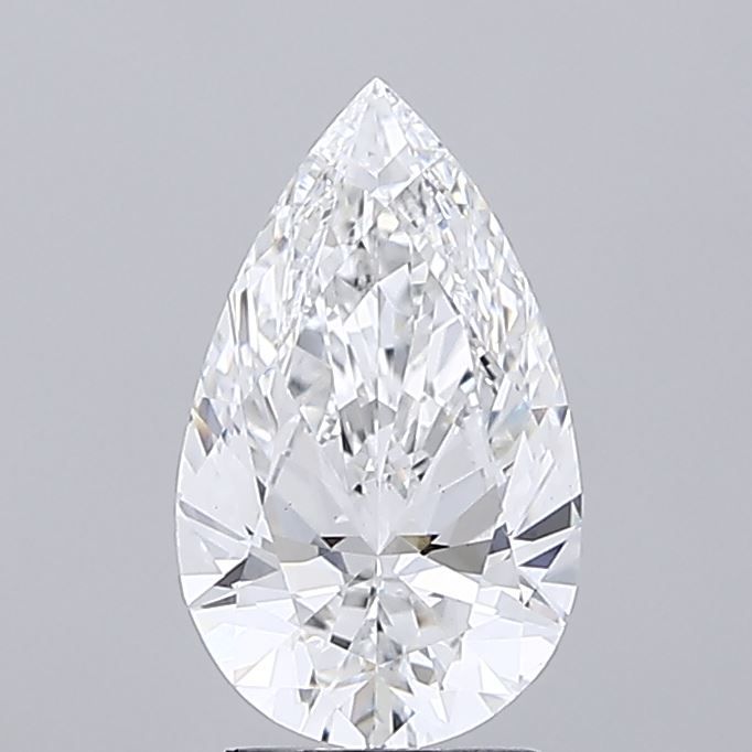 2.57 Ct. E Color VS1 Clarity Pear Shape Lab Grown Diamond