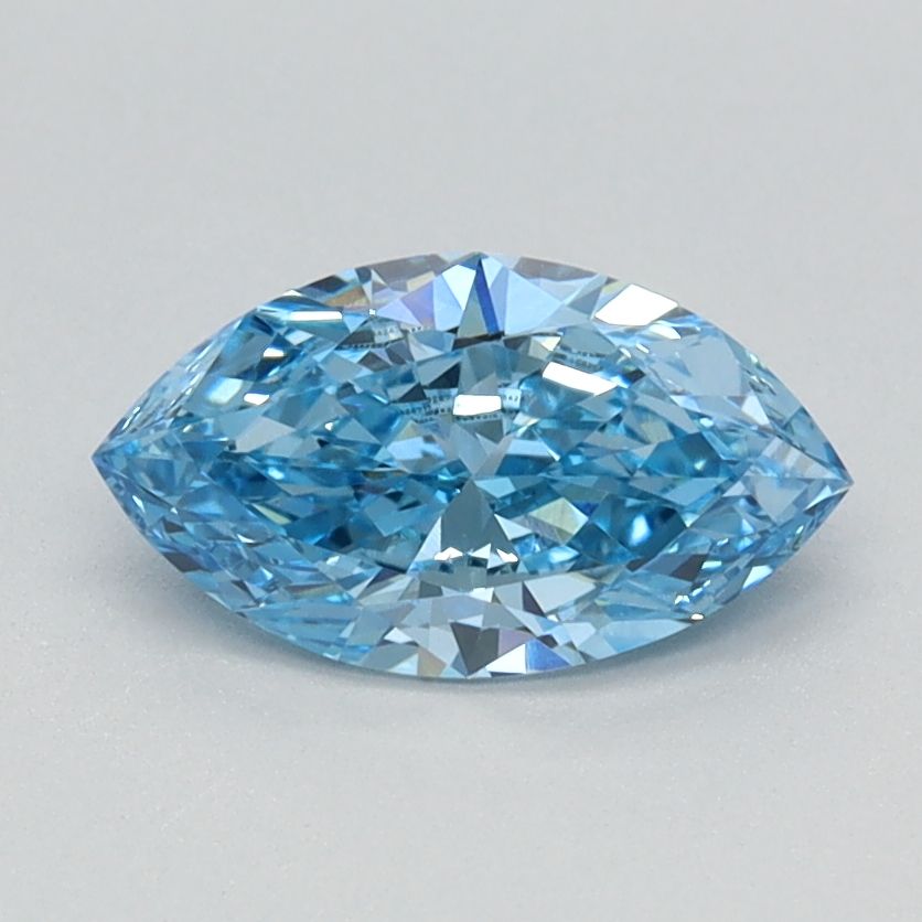 0.7 Ct. Blue Color VS1 Clarity Marquise Shape Lab Grown Fancy Diamond