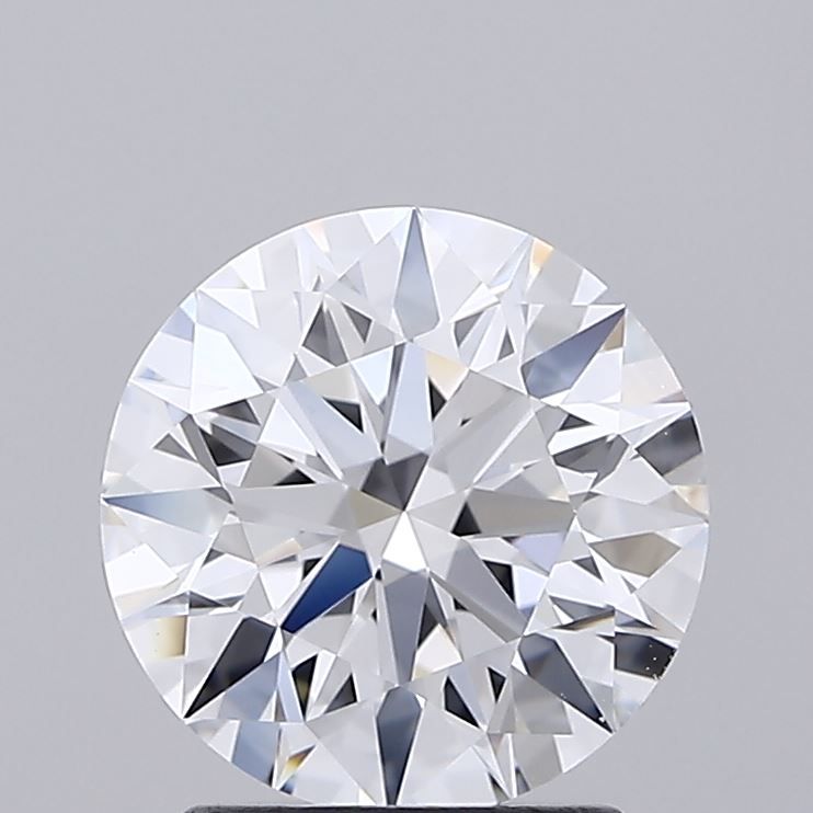 2.0 Ct. D Color IF Clarity Round Shape Lab Grown Diamond