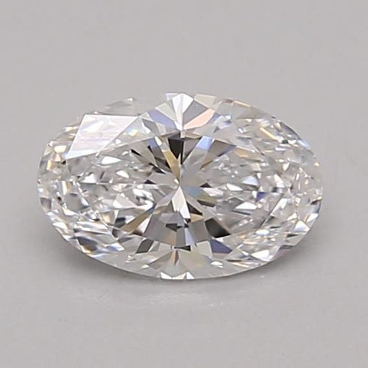 0.59 Ct. D Color VS1 Clarity Oval Shape Lab Grown Diamond