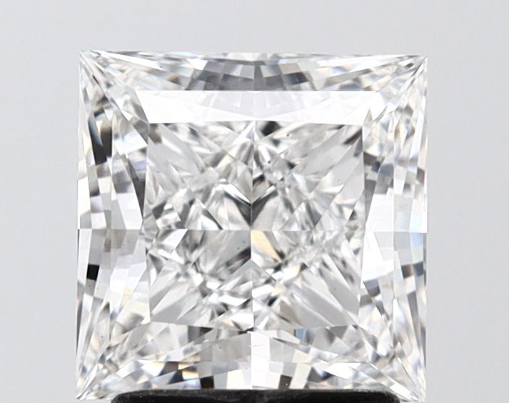 2.12 Ct. E Color VS2 Clarity Princess Shape Lab Grown Diamond