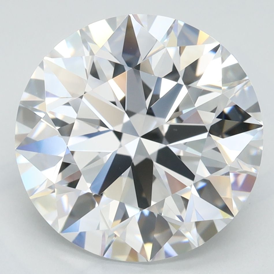 3.92 Ct. D Color VVS1 Clarity Round Shape Lab Grown Diamond