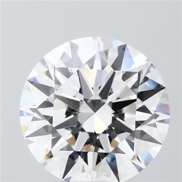 4.01 Ct. F Color VVS2 Clarity Round Shape Lab Grown Diamond