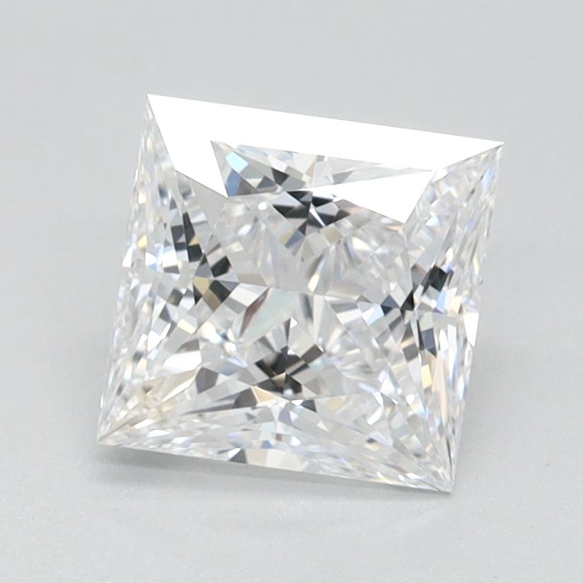 1.11 Ct. D Color FL Clarity Princess Shape Lab Grown Diamond