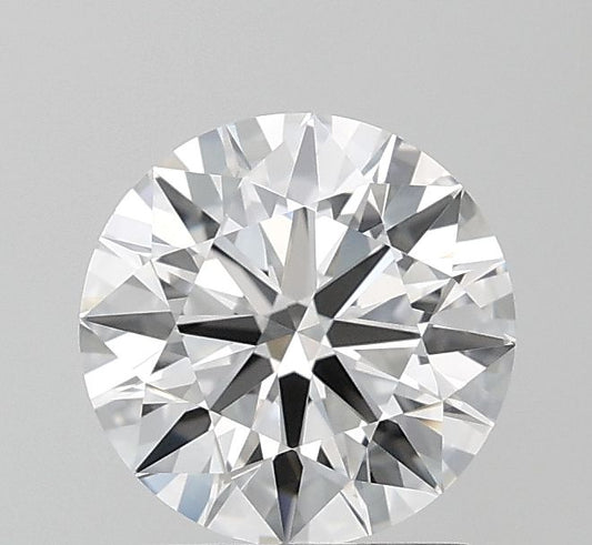 1.7 Ct. F Color VVS2 Clarity Round Shape Lab Grown Diamond