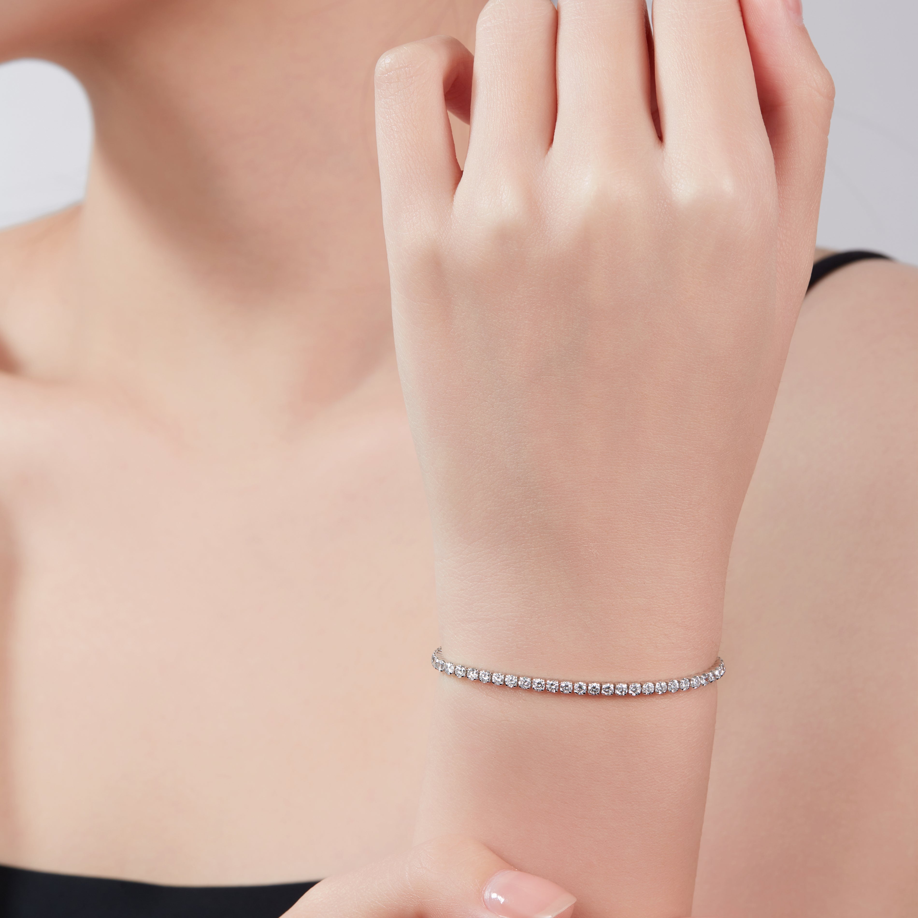 Classic 3ct 'Tennis' Diamond Bracelet