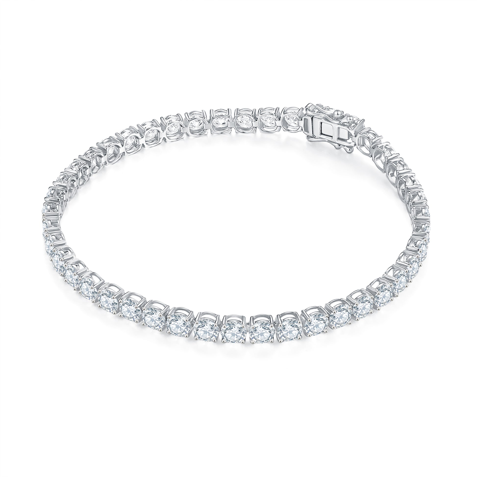 Classic 10ct 'Tennis' Diamond Bracelet