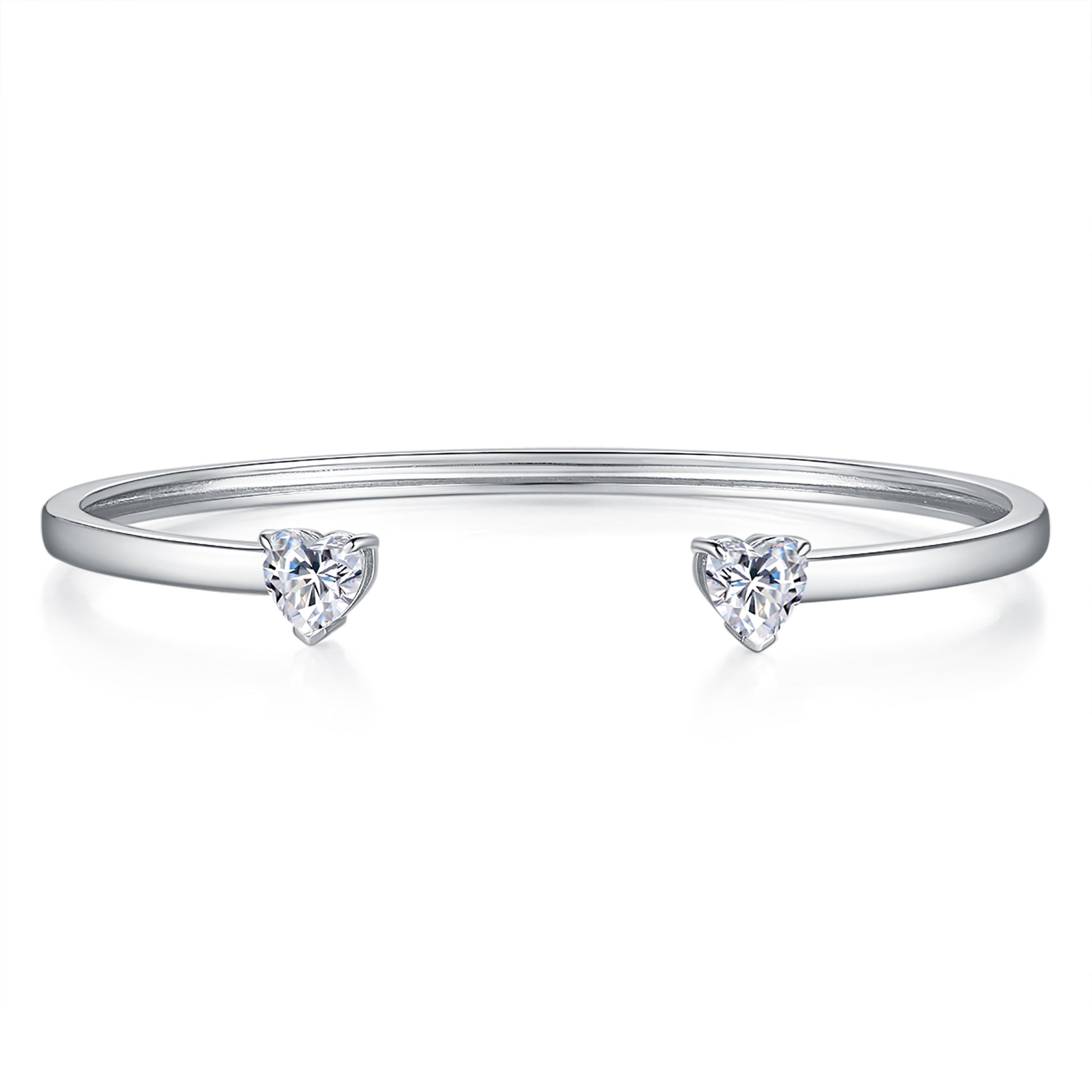 Two Hearts Diamond Band