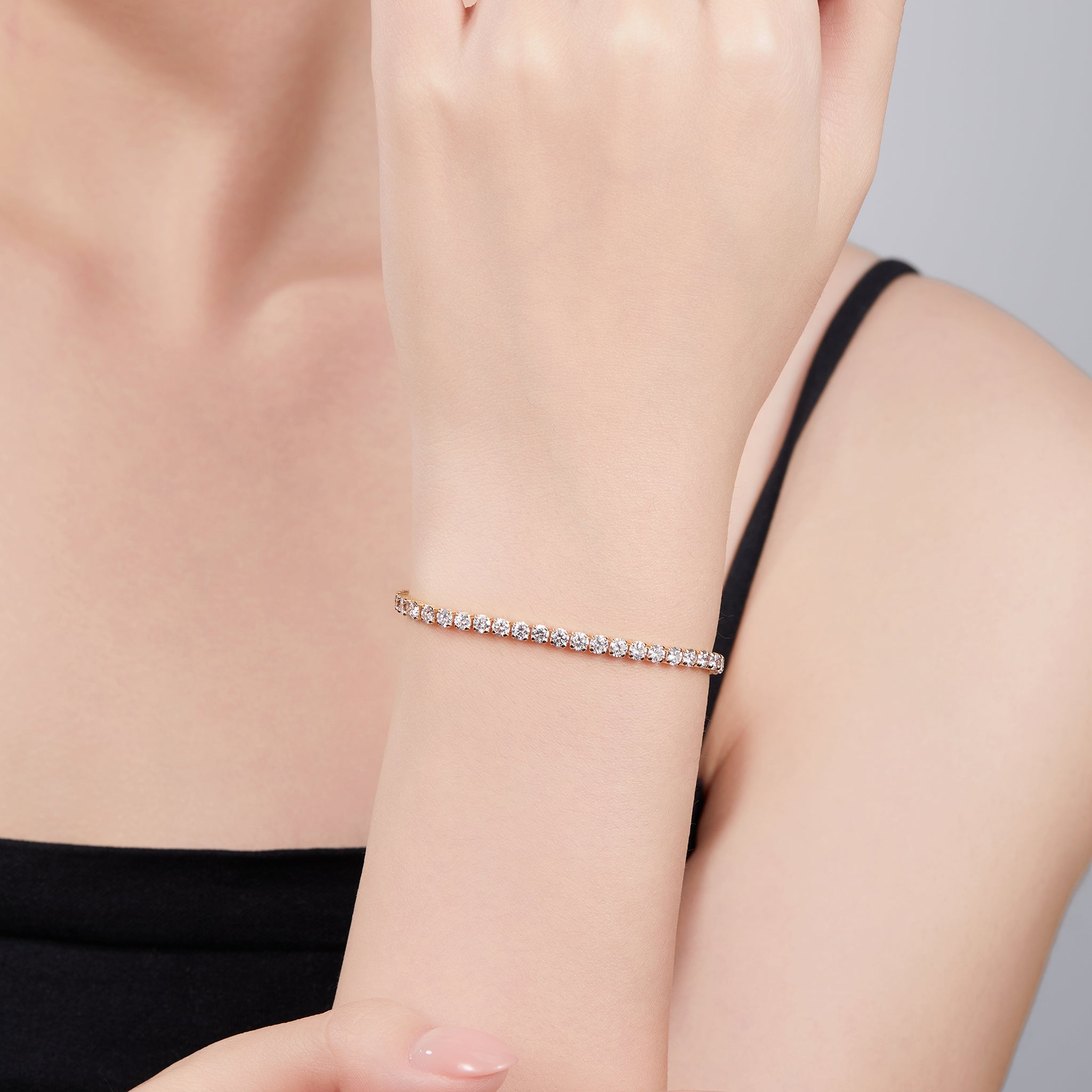 Classic 5ct 'Tennis' Diamond Bracelet