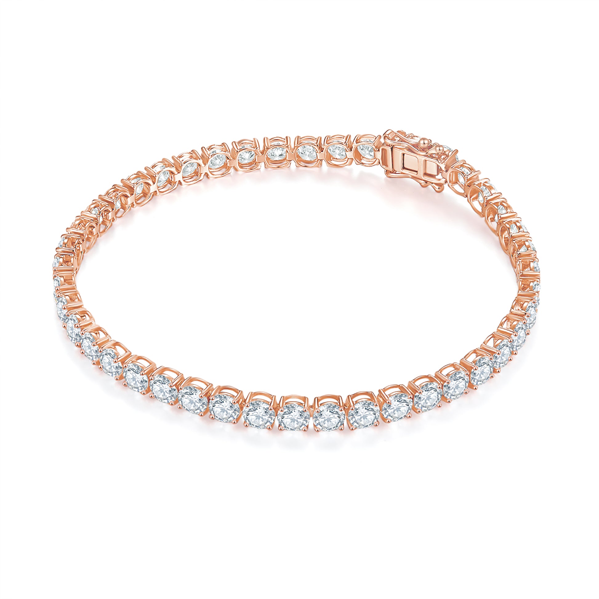 Classic 10ct 'Tennis' Diamond Bracelet
