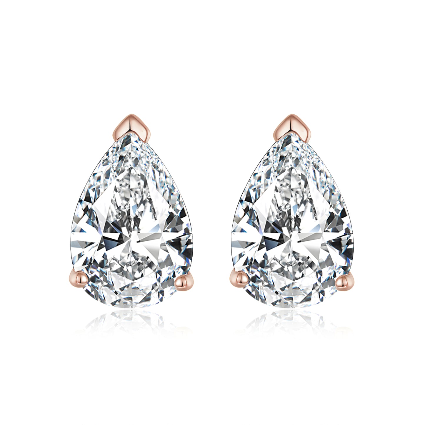 Pear Shape Studs