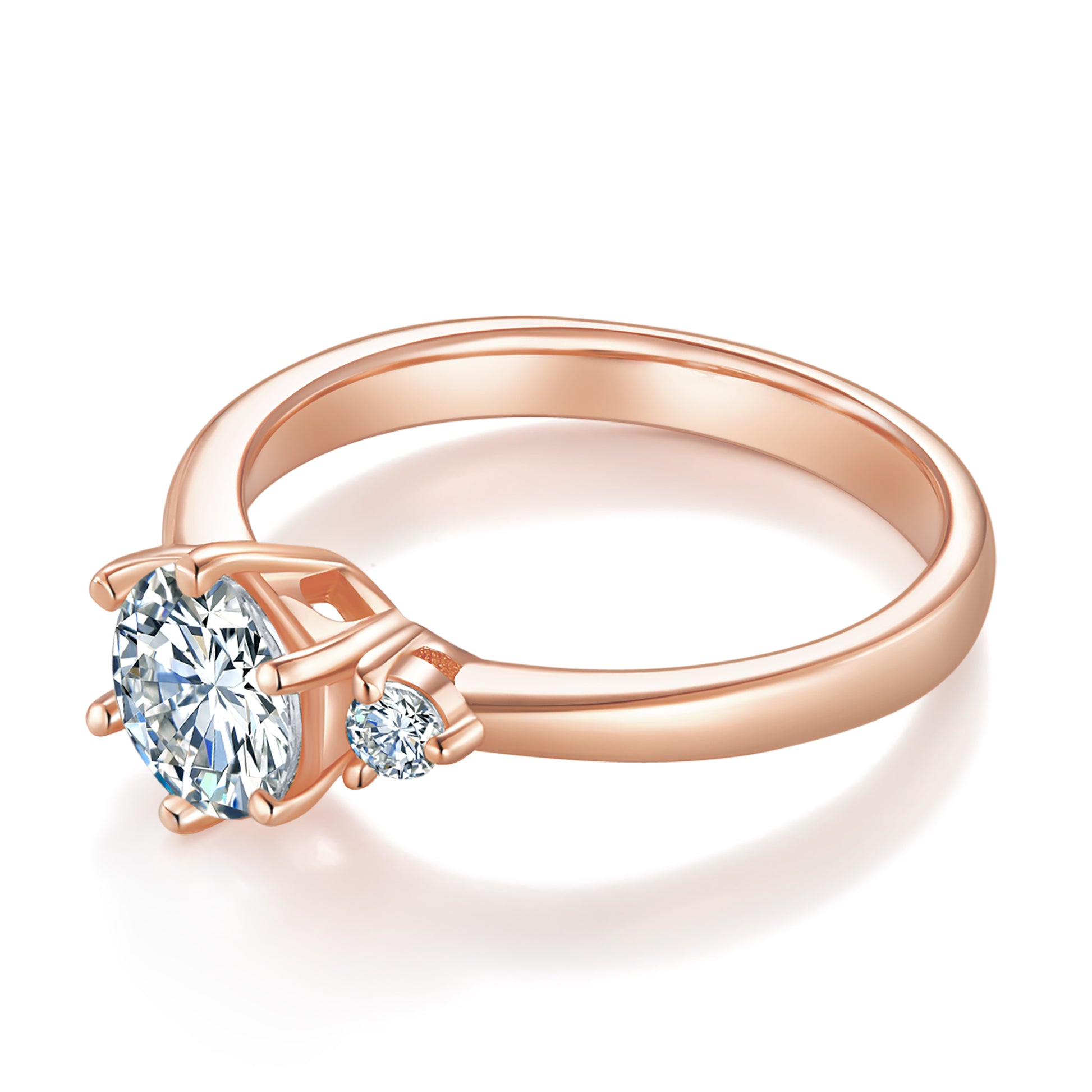 Alecia Trilogy Preset 1ct Diamond Ring