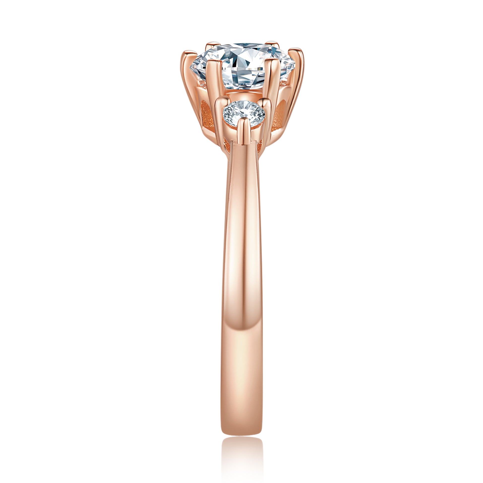 Alecia Trilogy Preset 1ct Diamond Ring