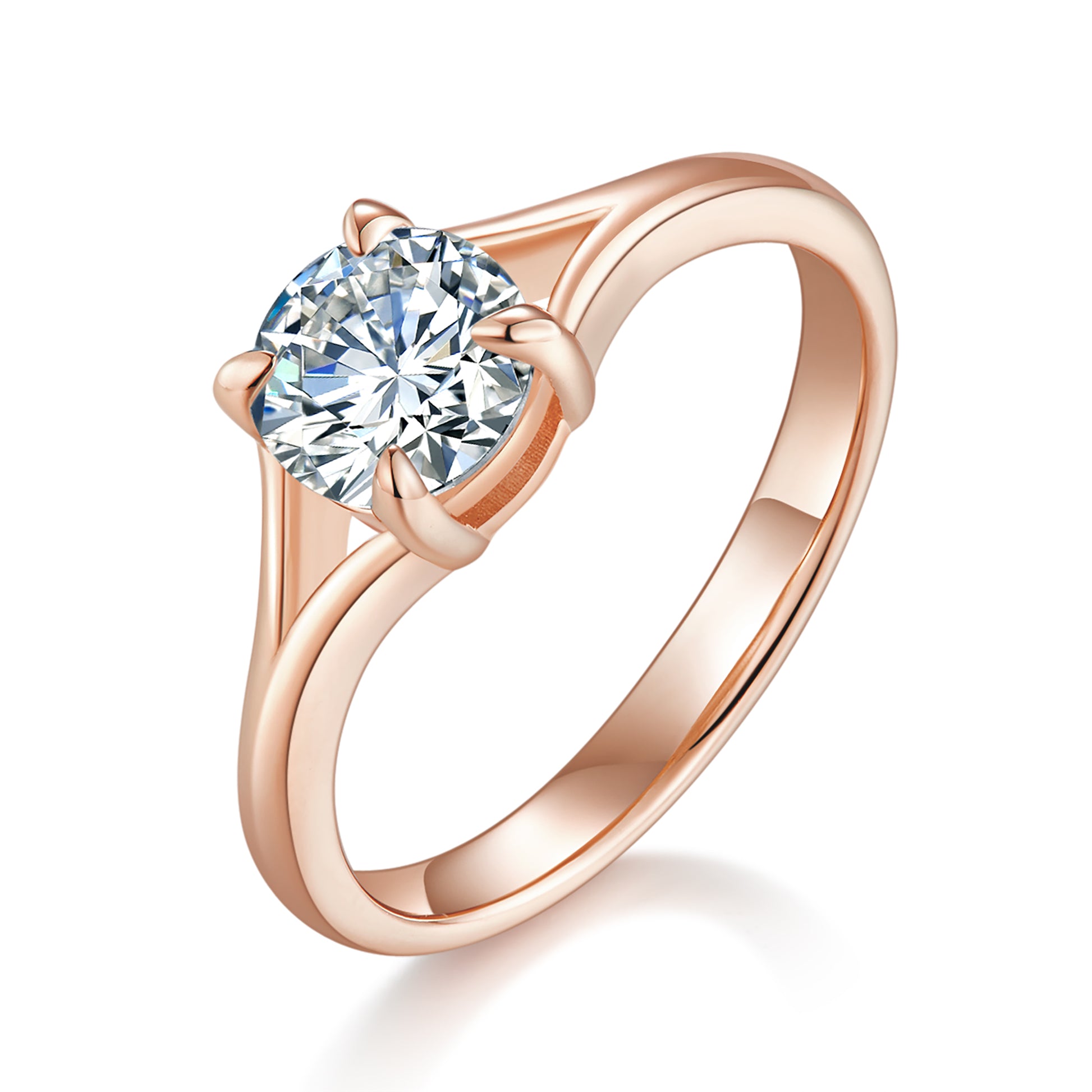 Carina Round Solitaire Preset 1ct Diamond Ring