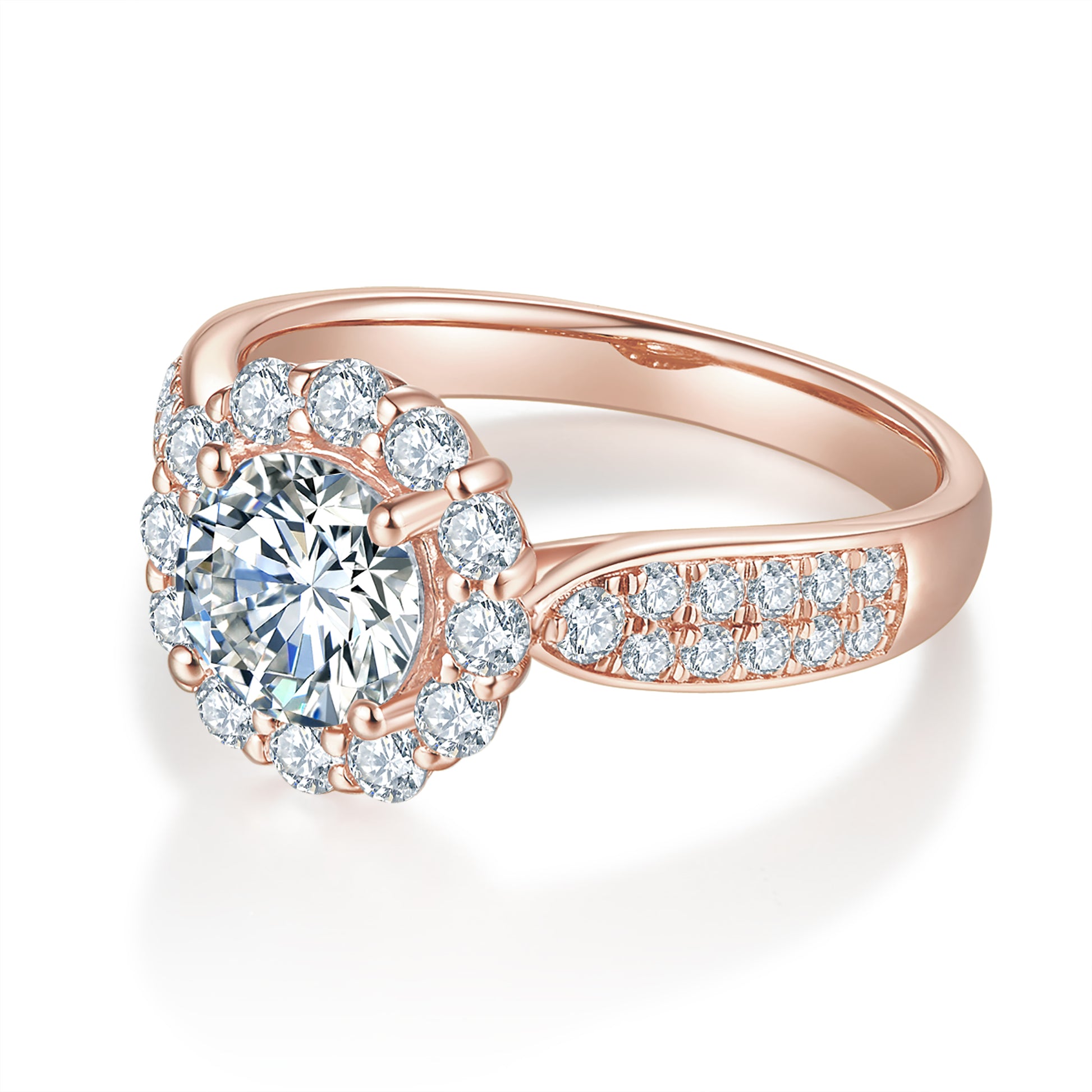 Stellar Halo Preset 1ct Diamond Ring