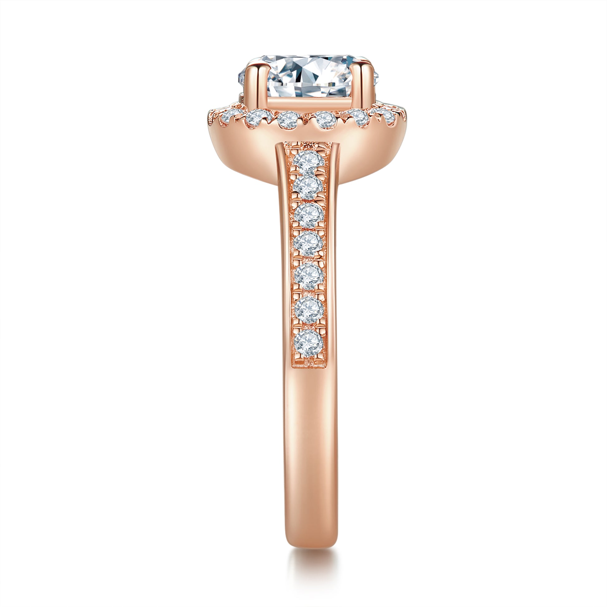 Classic Halo Preset 1ct Diamond Ring