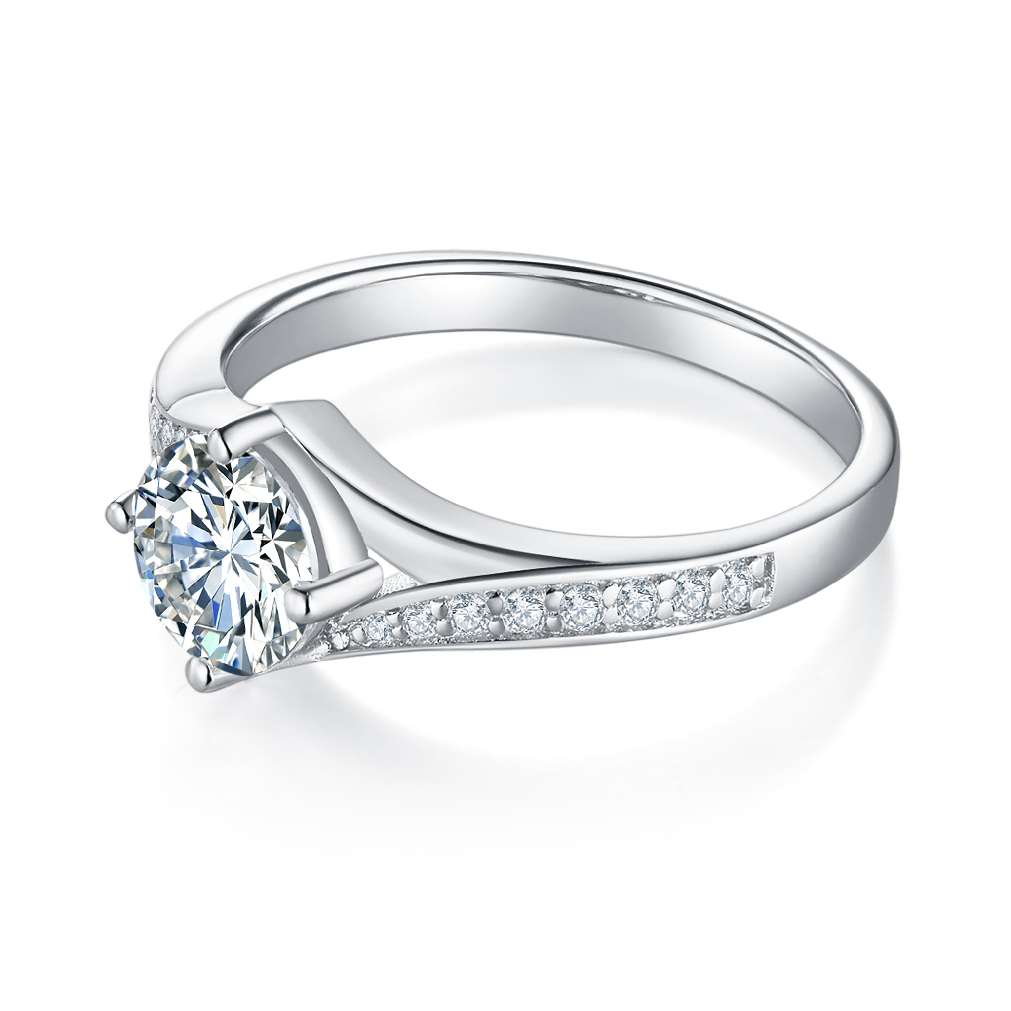 Crystal Preset 1ct Diamond Ring