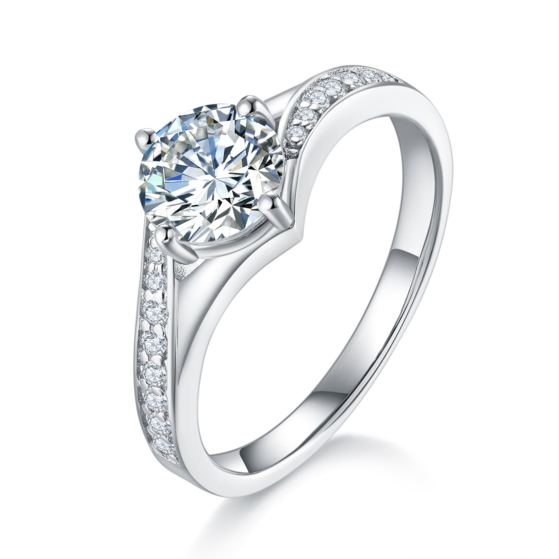 Crystal Preset 1ct Diamond Ring