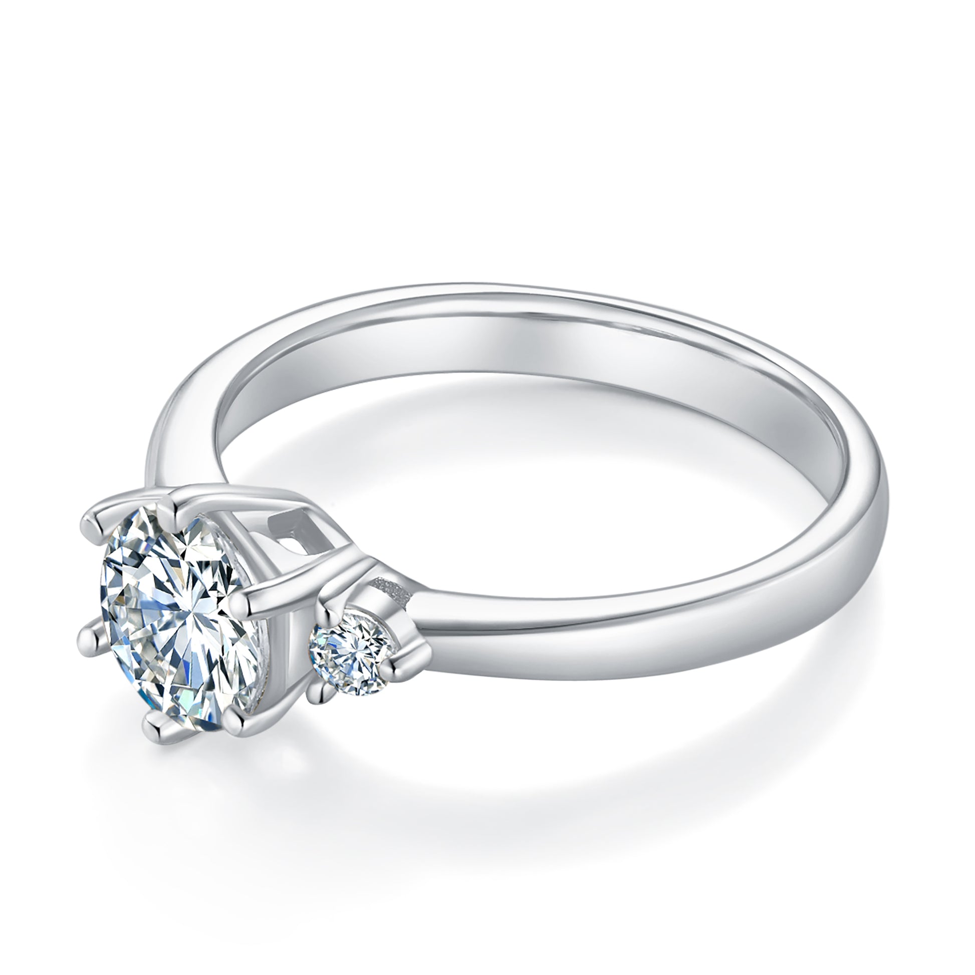 Alecia Trilogy Preset 1ct Diamond Ring