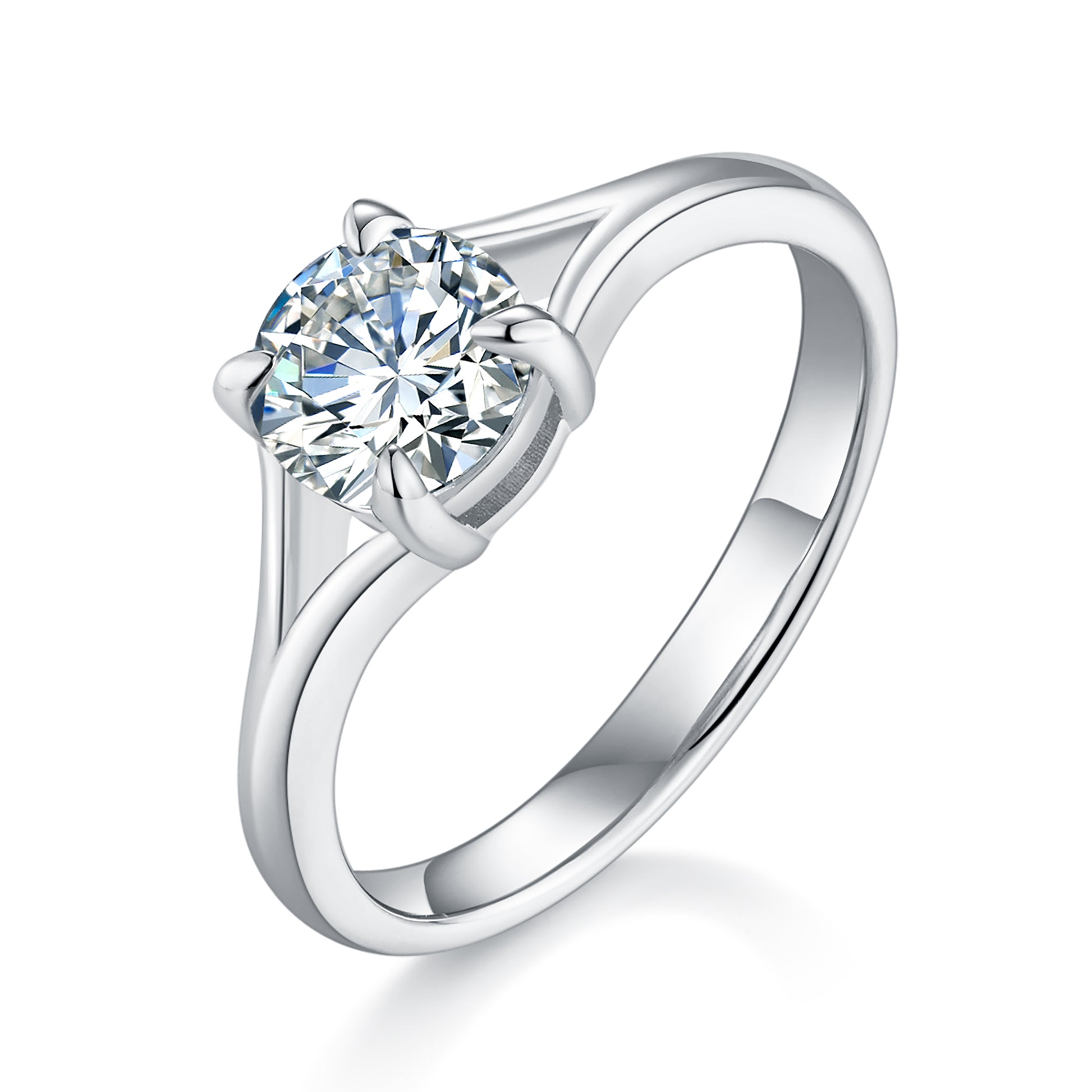 Carina Round Solitaire Preset 1ct Diamond Ring