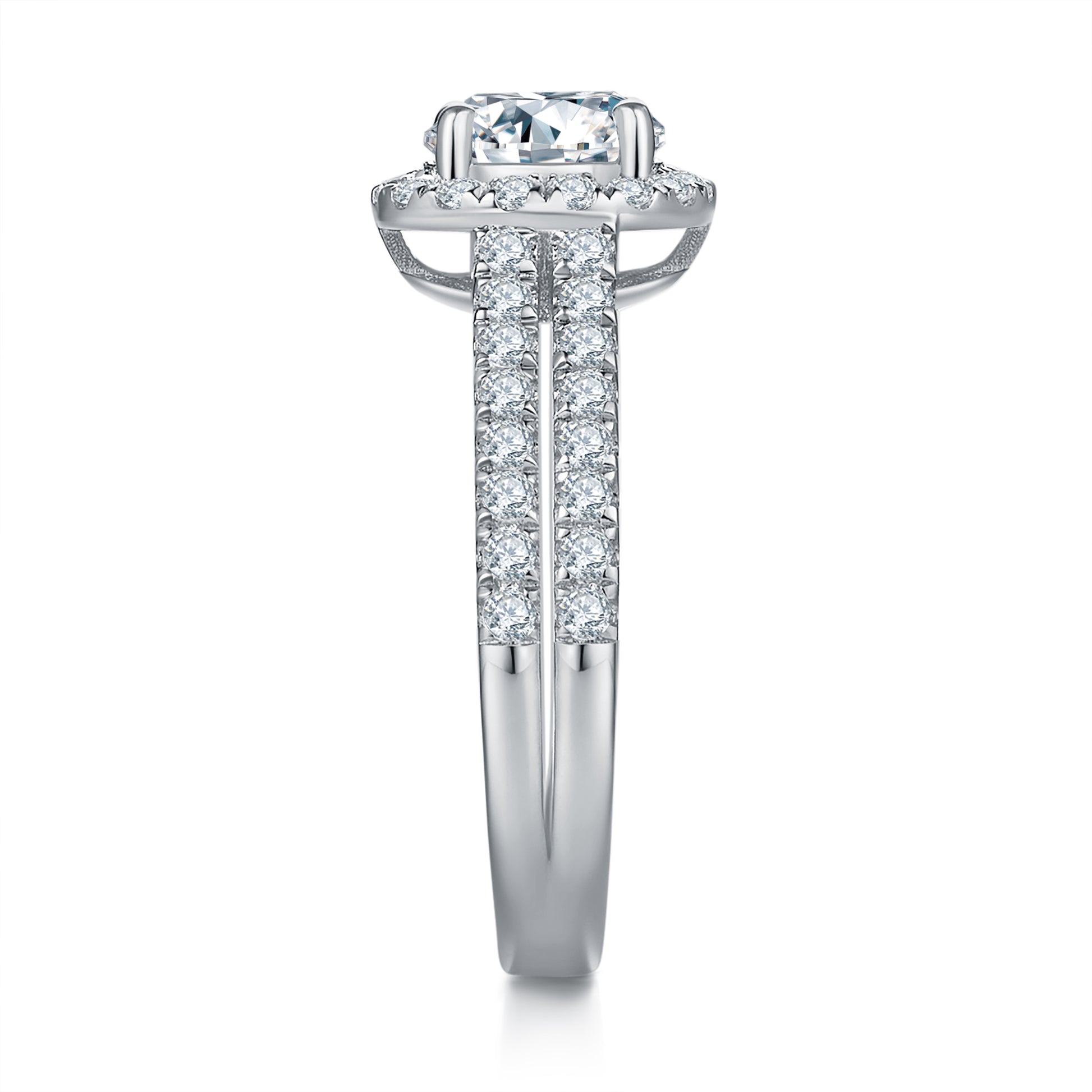 Celestia Halo 1ct Preset Diamond Ring
