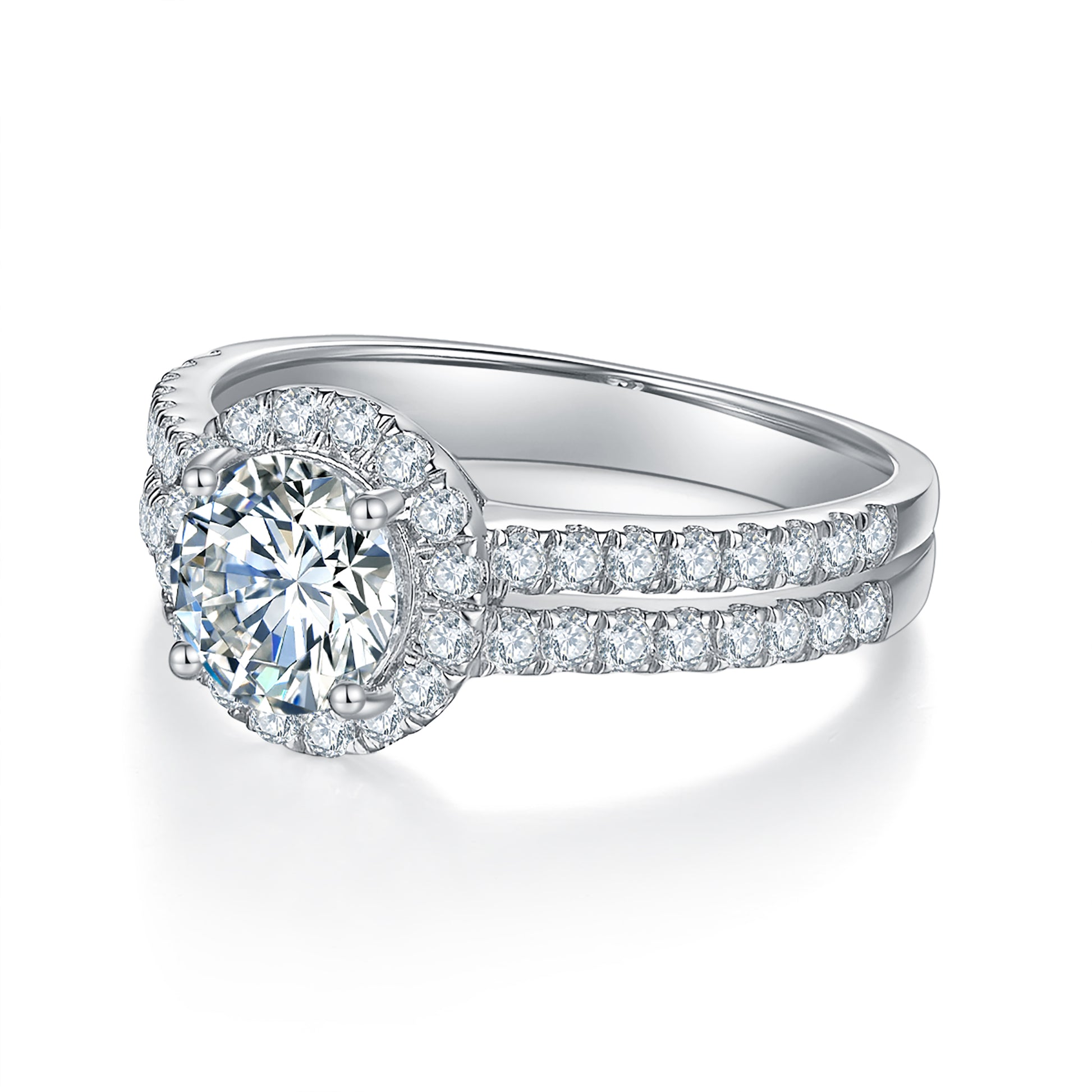 Celestia Halo 1ct Preset Diamond Ring