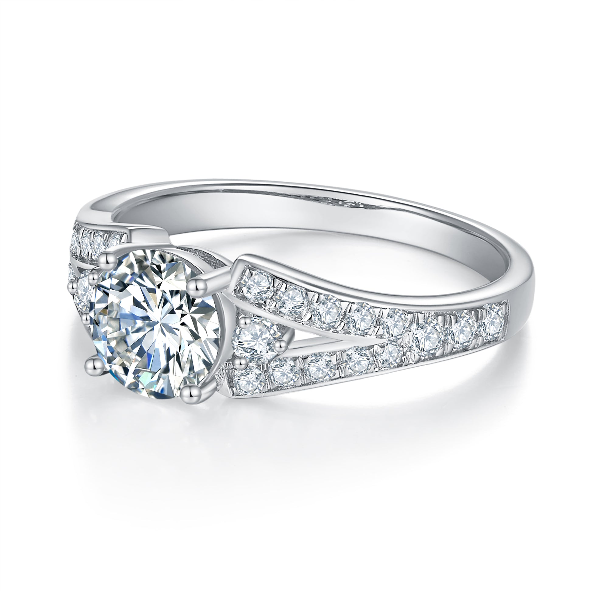 Opus Pave 1ct Preset Diamond Ring