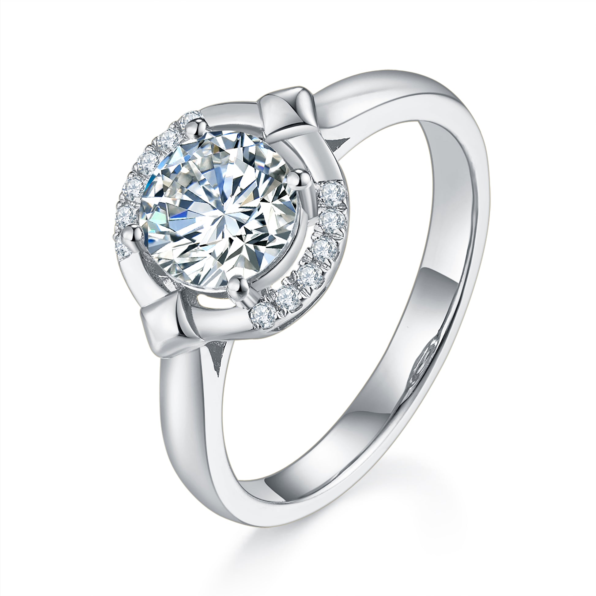 Lunar Halo Preset 1ct Diamond Ring