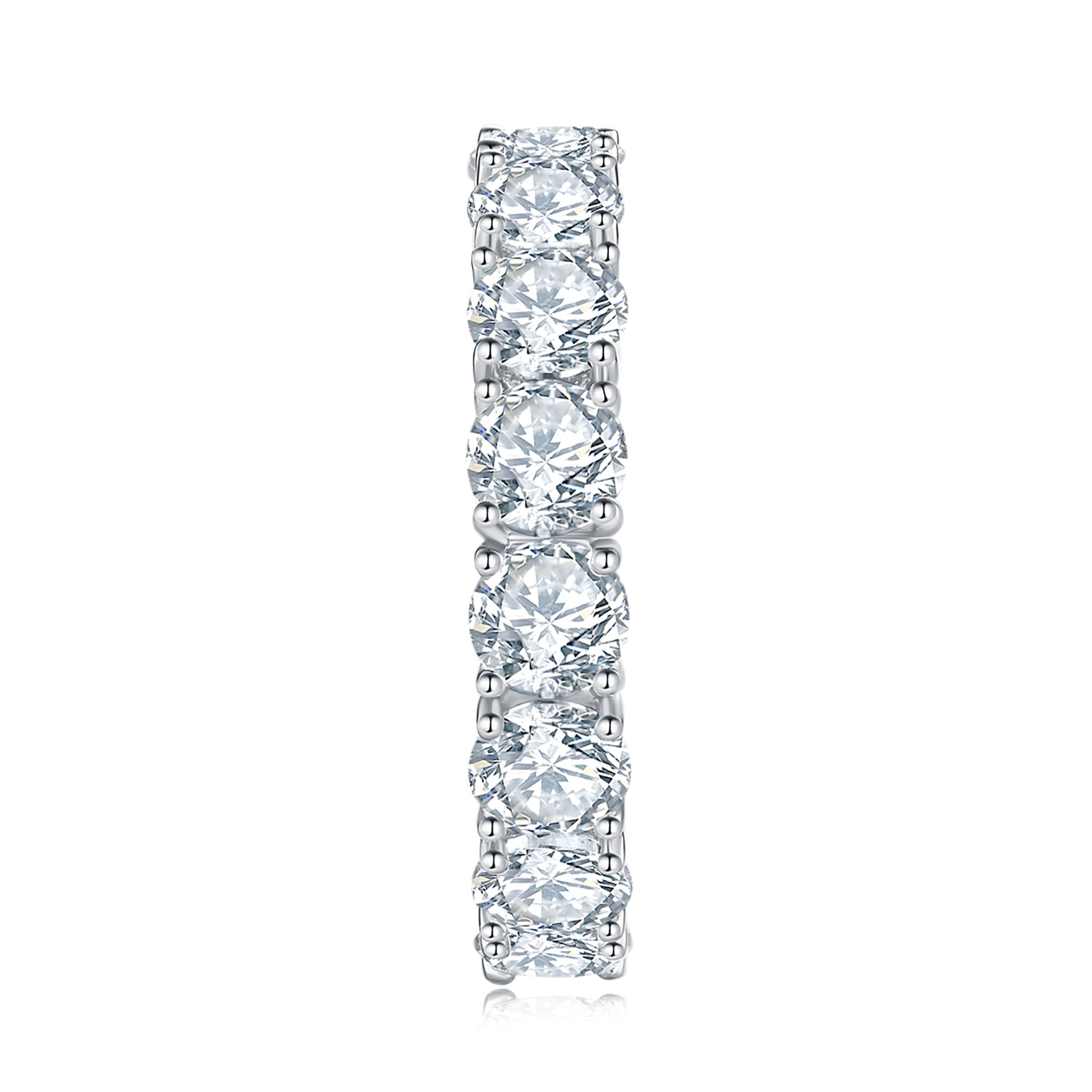 Round Diamond Eternity Band