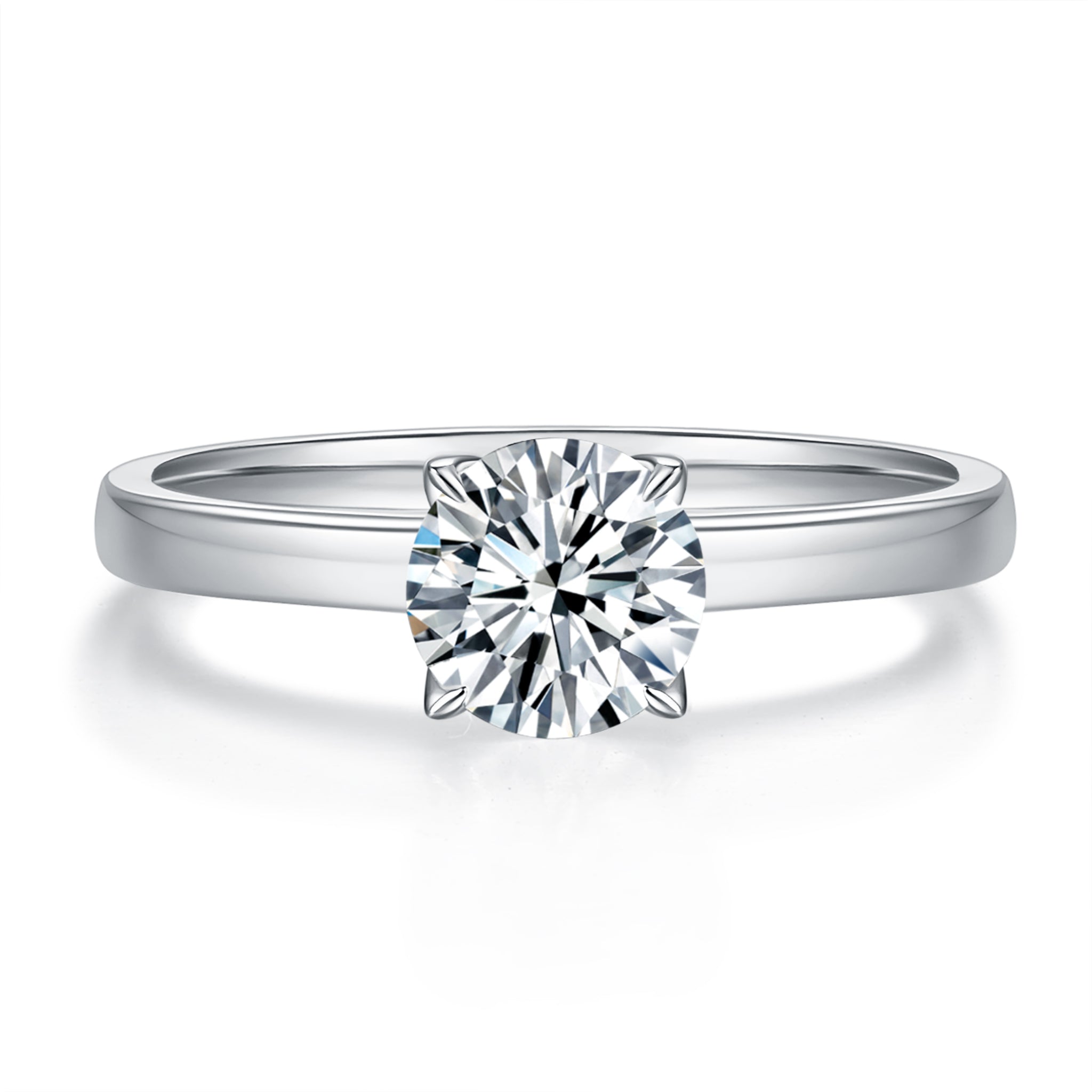 Heirloom Solitaire Diamond Ring With 1.38 Ct. Round Shape Lab Grown Diamond